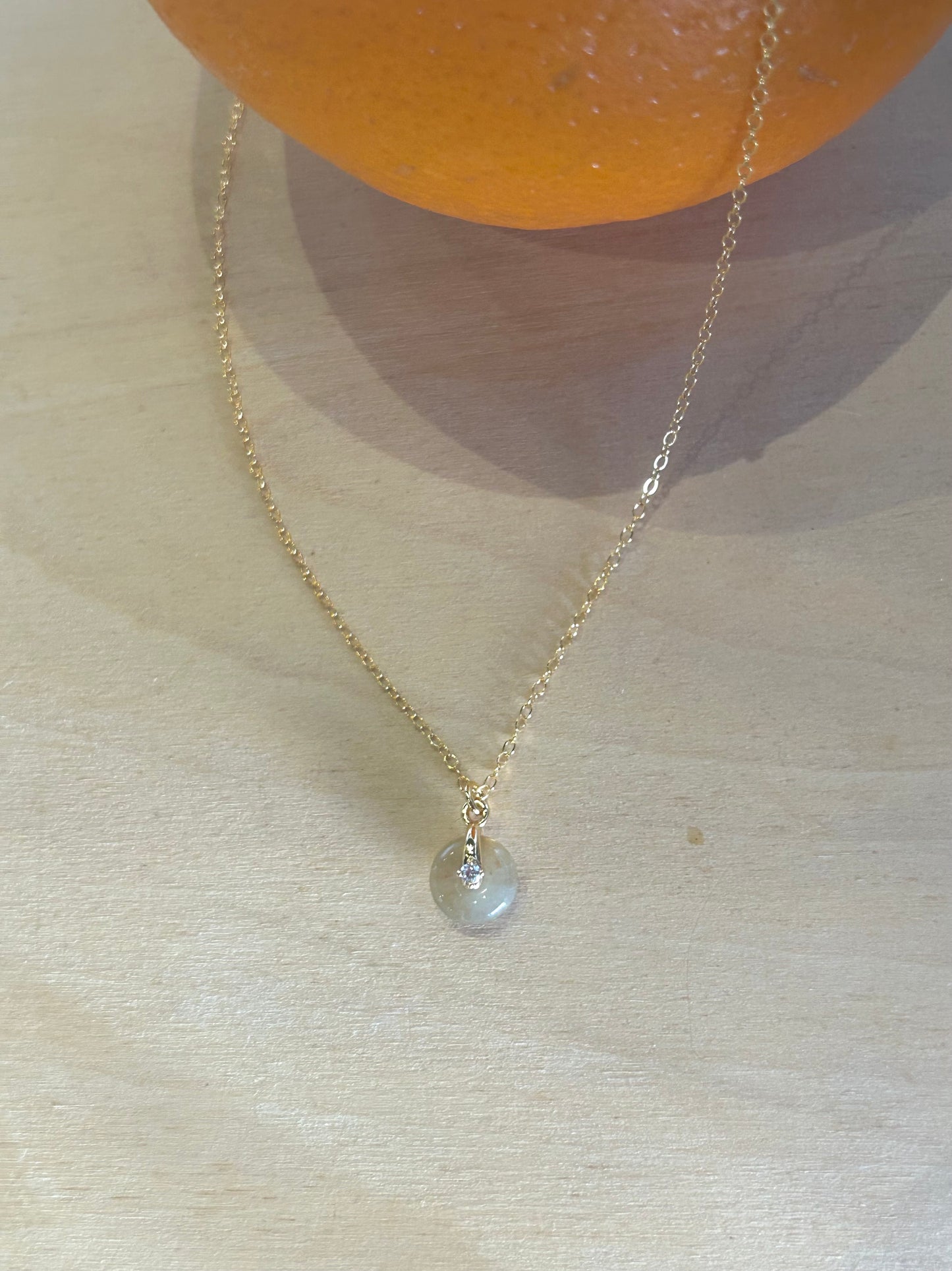 Sage necklace
